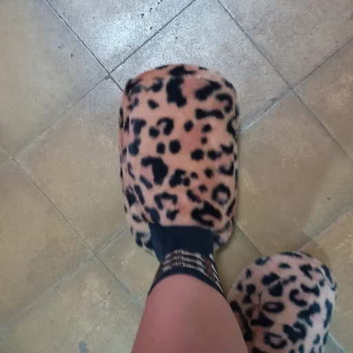 Pantuflas Animal Print - imagen 4