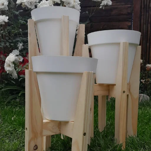Porta maceta estilo nordico x 50cm