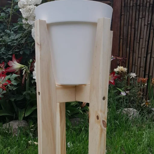 Porta maceta estilo nordico x 50cm