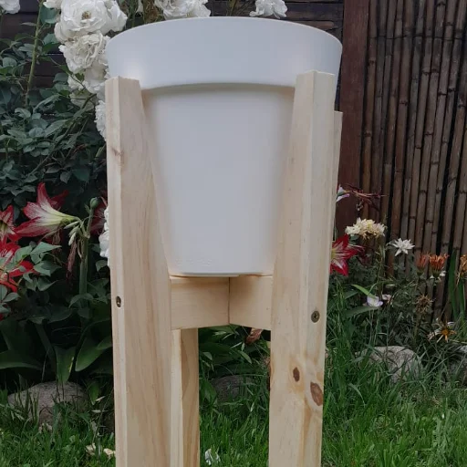 Porta maceta estilo nordico x 40cm