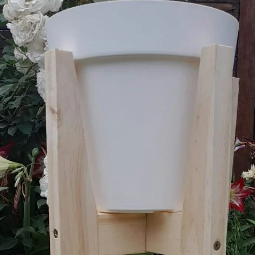 Porta maceta estilo nordico x 30cm