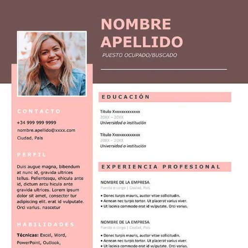 Diseño de Curriculum Vitae