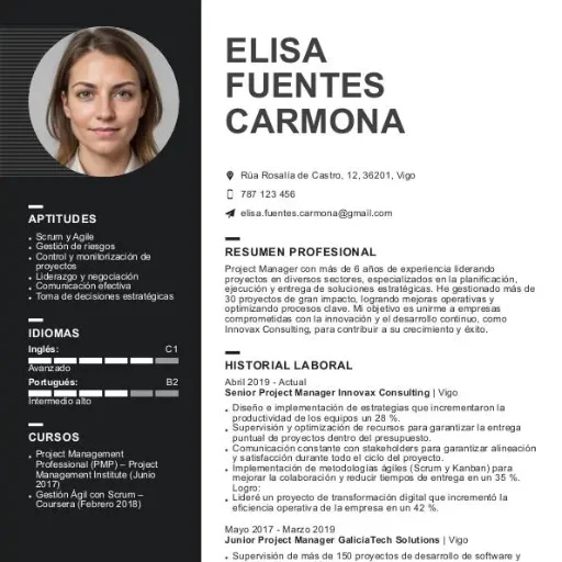 Diseño de Curriculum Vitae - imagen 4