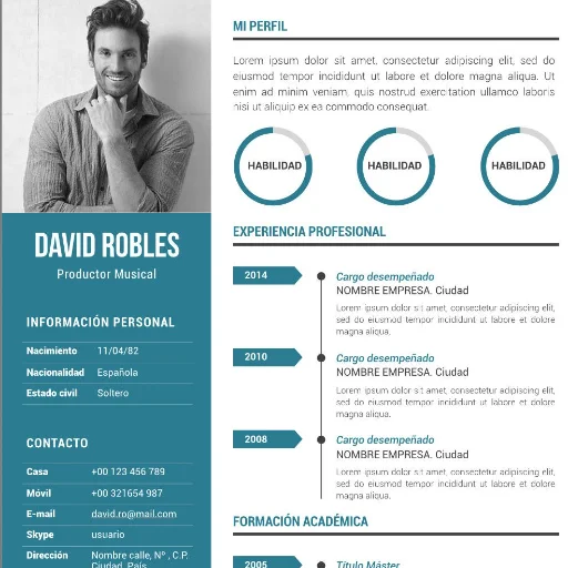 Diseño de Curriculum Vitae