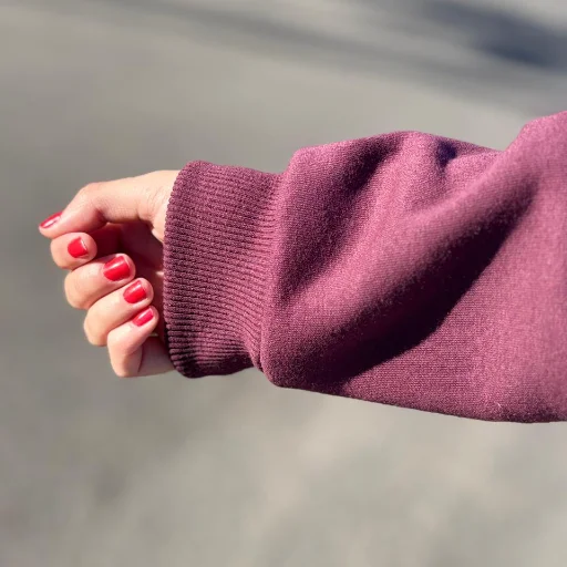 BUZO BORDO  UNISEX - imagen 3