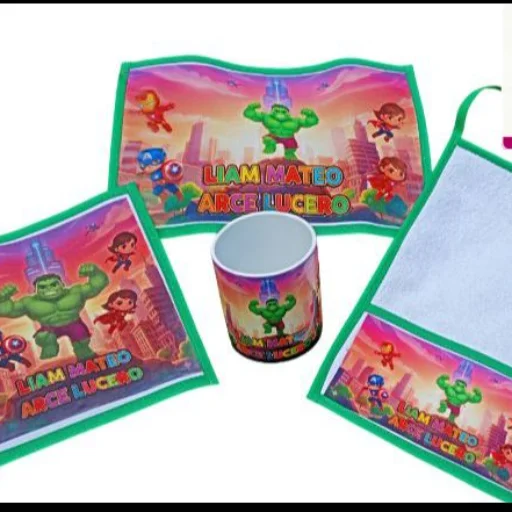 set de jardin y primaria personalizados - imagen 8