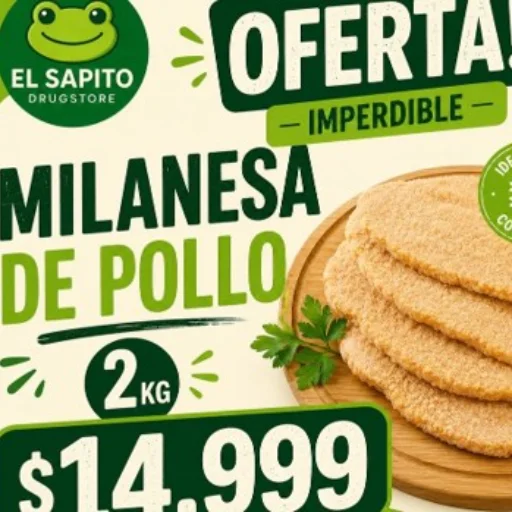 Milanesas de pollo