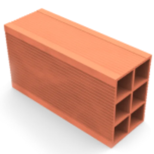 LADRILLO 12X18X33 CHIRINO