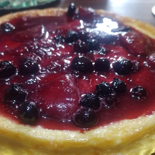 Cheesecake de frutos rojos