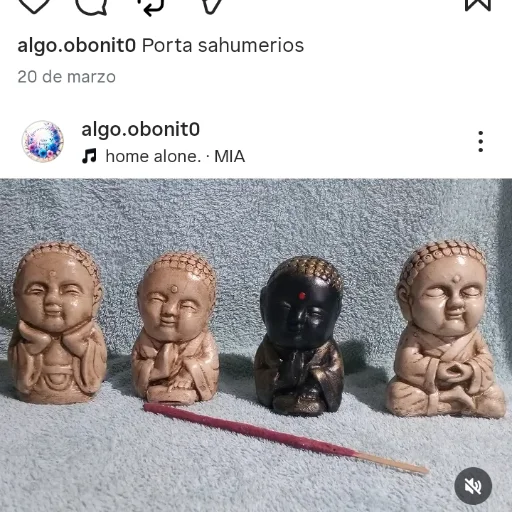 Budas porta sahumerio