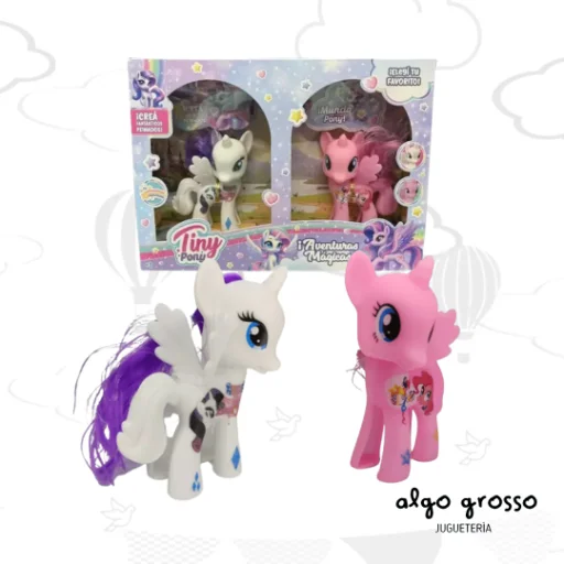 TINY AVENTURAS MAGICAS SET 2 PONY