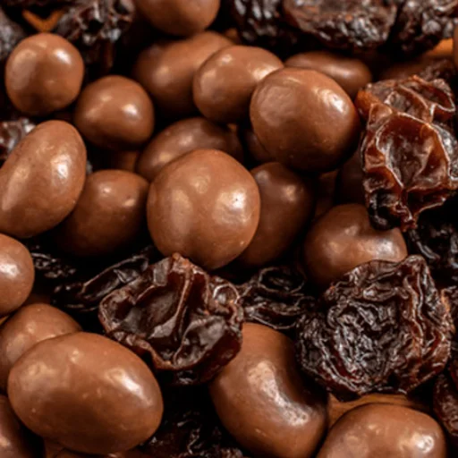 Pasas de Uva con Chocolate