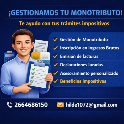 Monotributo-Ingresos Brutos-DDJJ-Facturación