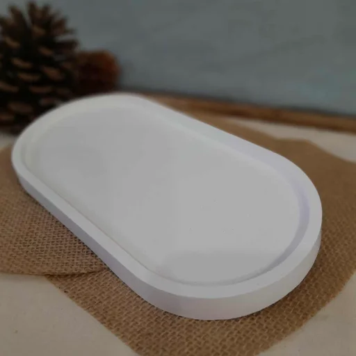 Bandeja ovalada mediana 23 x 11 cm