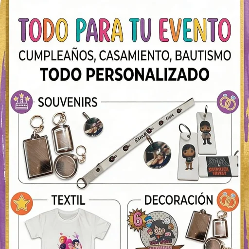 Remeras, buzos , tazas, vasos...muchas cosas más .