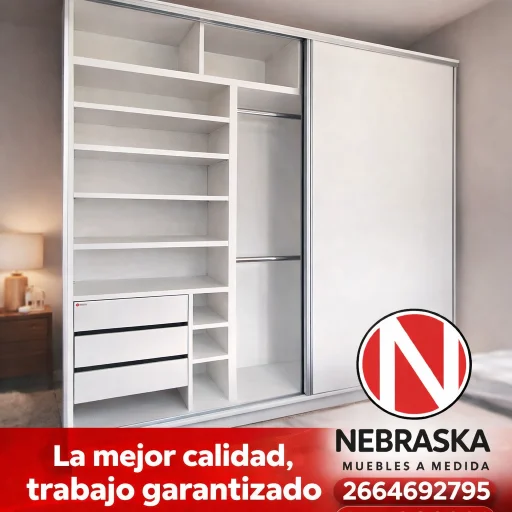 placares y vestidores a medida.