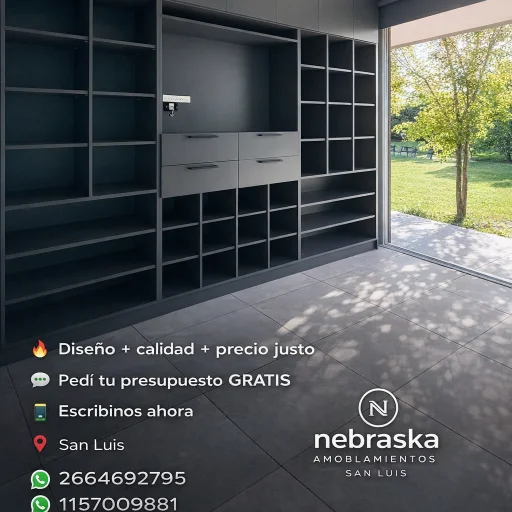 placares y vestidores a medida.