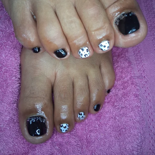 Esmaltado semip pies.