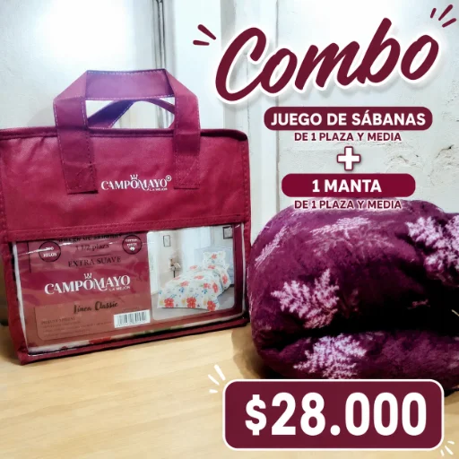 Sábanas de 2 plazas y media