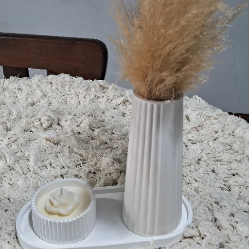 Kits de floreros bandejas y velas