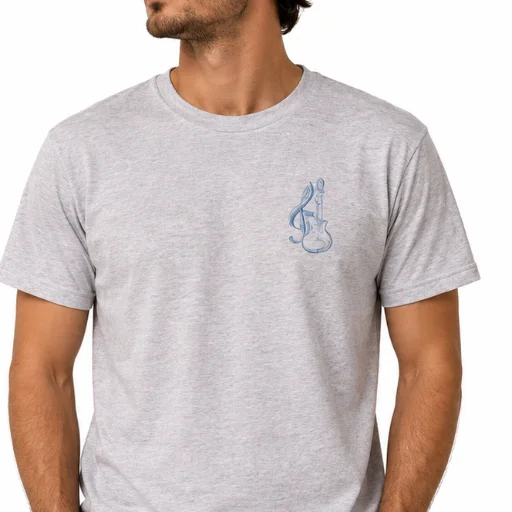 Remera unisex guitarra - imagen 6
