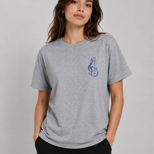 Remera unisex guitarra - imagen 2