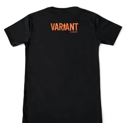Remera unisex negra LOKI bordada