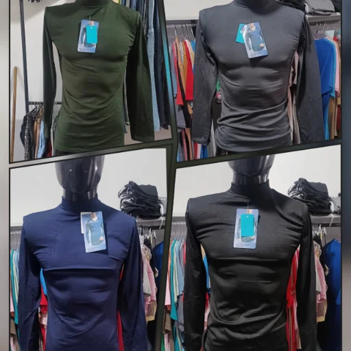 Remera térmica de cuello alto