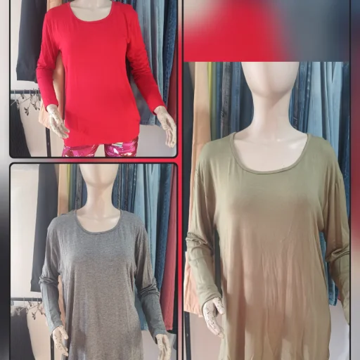 Remera manga larga de modal