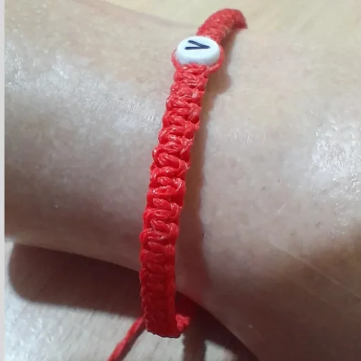 Pulseras con iniciales (letras)