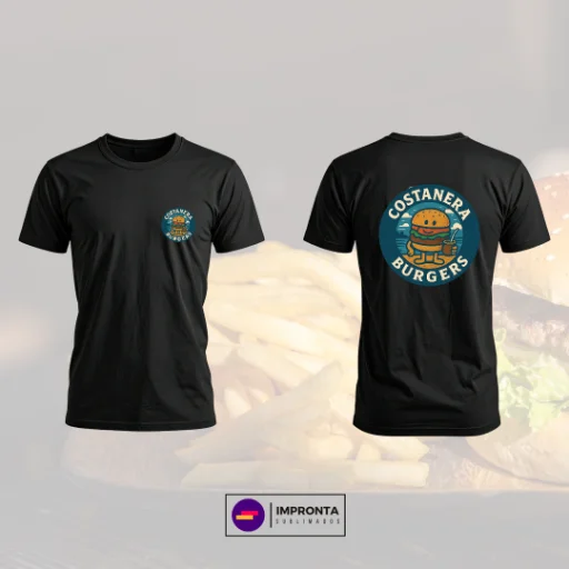 Remera de Algodón Estampa DTF