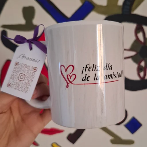 Taza de cerámica Sublimada