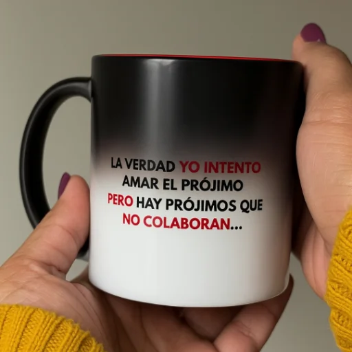 Taza Mágica Cerámica personalizada