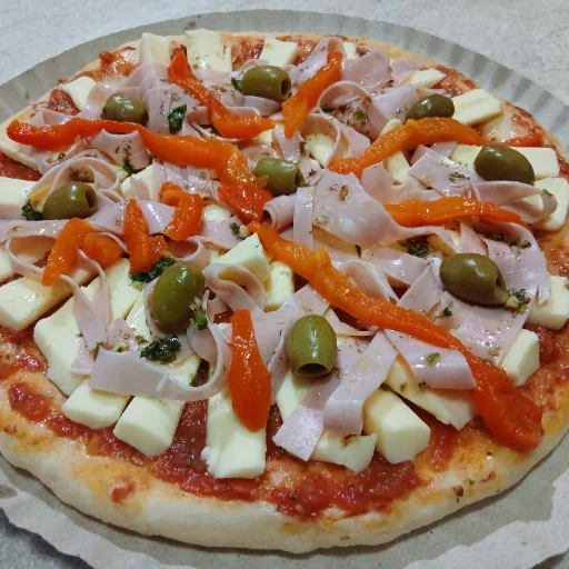Pizza especial Jamon