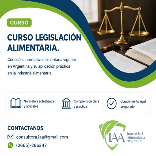 Curso Legislación Alimentaria