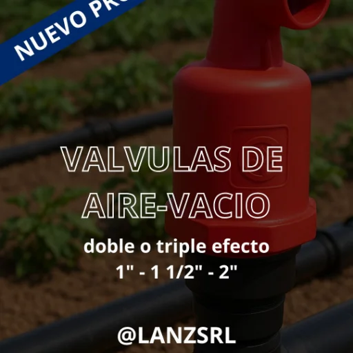 Valvula de aire-vacio doble efecto RM Ø 1"