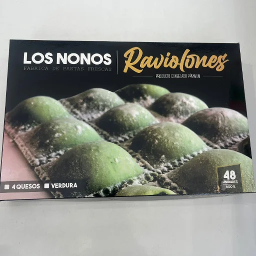 Raviolones de Verdura X48u.