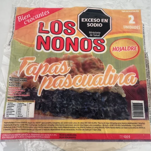 Tapas Pacualinas Hojaldre X2u.