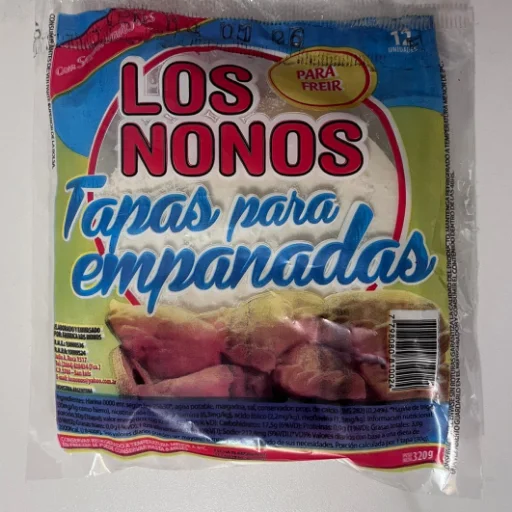 Tapas para empanadas Freir X12u.