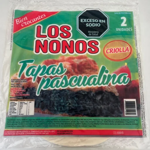 Tapas Pacualinas Criolla X2u.