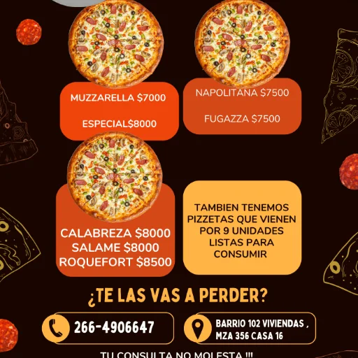 PIZZAS FRIAS LISTA PARA HORNEAR - imagen 4