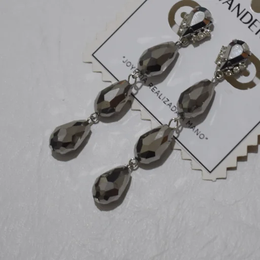 Aros Gotas Silver - imagen 2