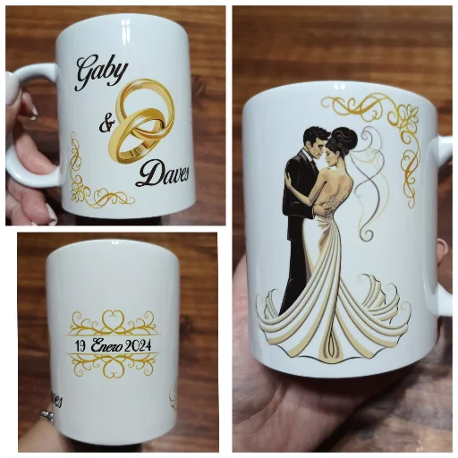 Taza cerámica blanca personalizada - imagen 21