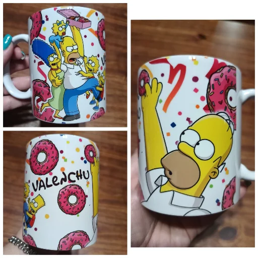 Taza cerámica blanca personalizada - imagen 18