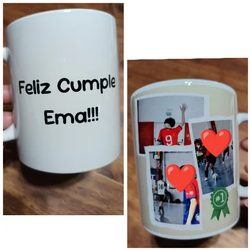 Taza cerámica blanca personalizada - imagen 12