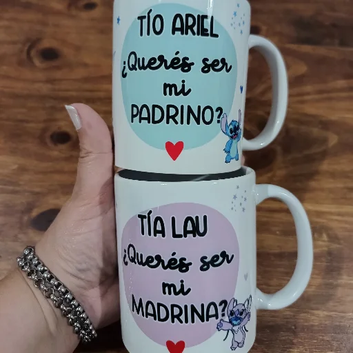 Taza cerámica blanca personalizada - imagen 9