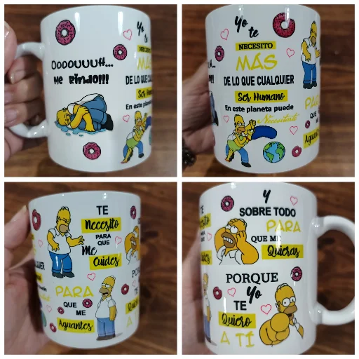 Taza cerámica blanca personalizada - imagen 7