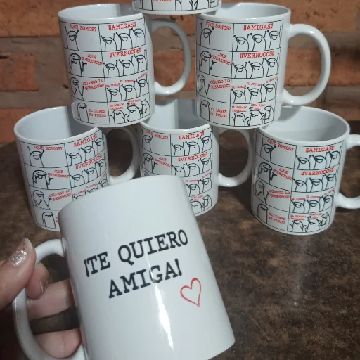 Taza cerámica blanca personalizada - imagen 14
