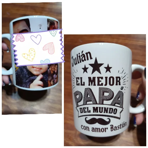 Taza cerámica blanca personalizada - imagen 19