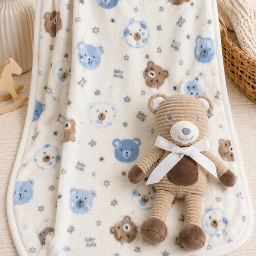 Manta + peluche, bebé - imagen 5